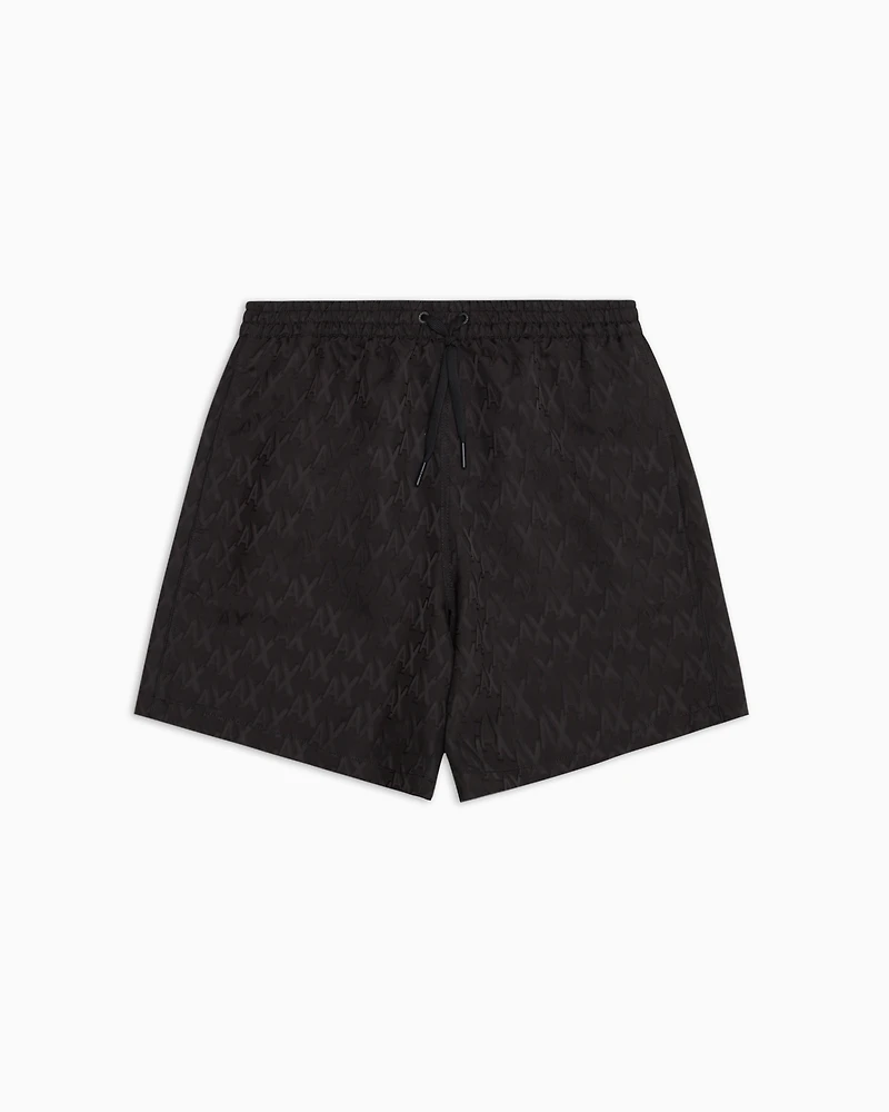 Monogram fabric boxer costume