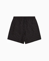 Monogram fabric boxer costume