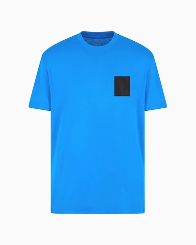 Regular fit T-shirt with logo application