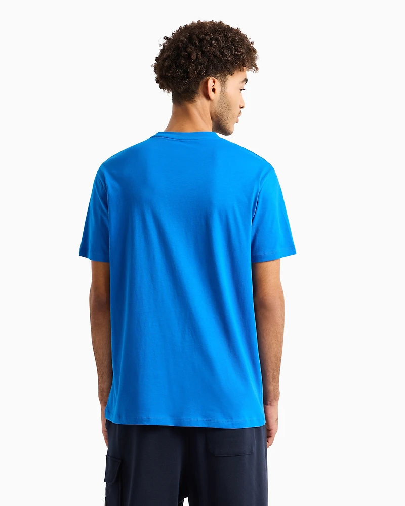 Regular fit T-shirt with logo application