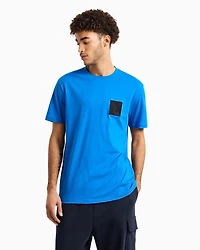 Regular fit T-shirt with logo application