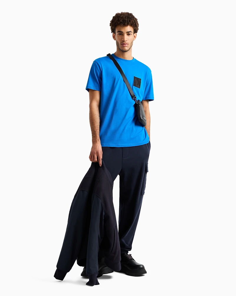 Regular fit T-shirt with logo application