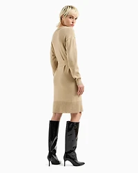 Longuette knitted dress