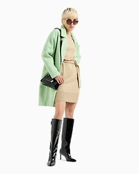Longuette knitted dress