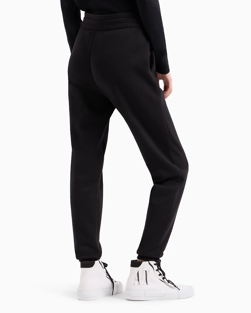 Jogger pants with embossed logo
