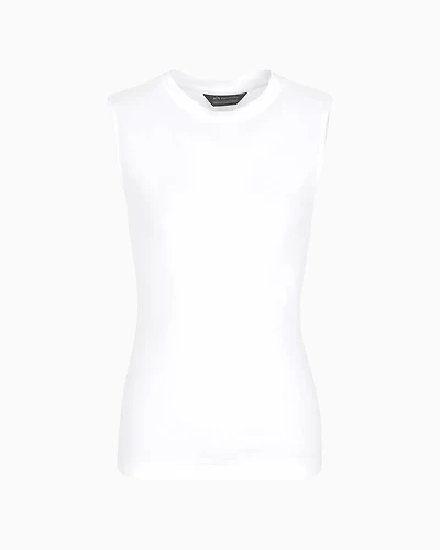 High neck top