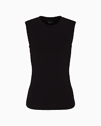 High neck top
