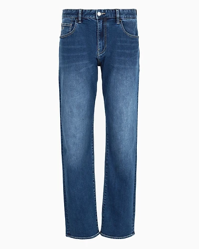 J13 slim fit jeans in indigo denim