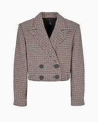 Short pleated jacket