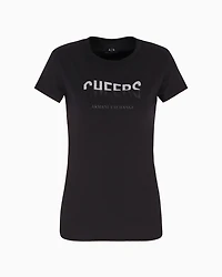 Slim fit T-shirt with Cheers print