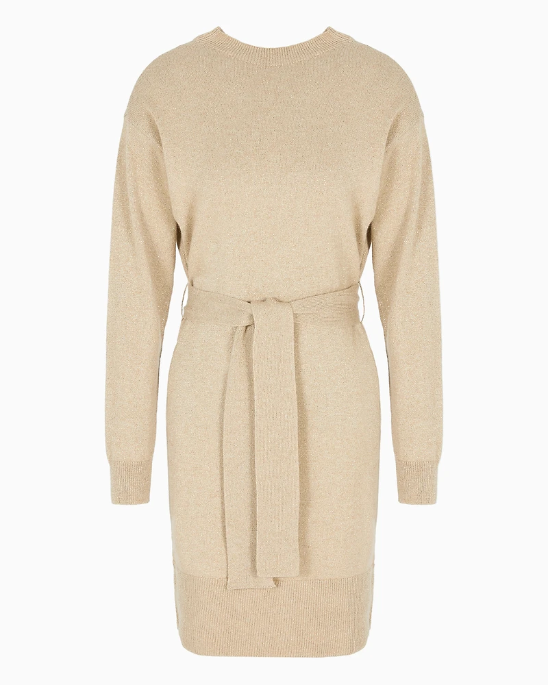 Longuette knitted dress