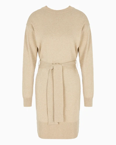 Longuette knitted dress