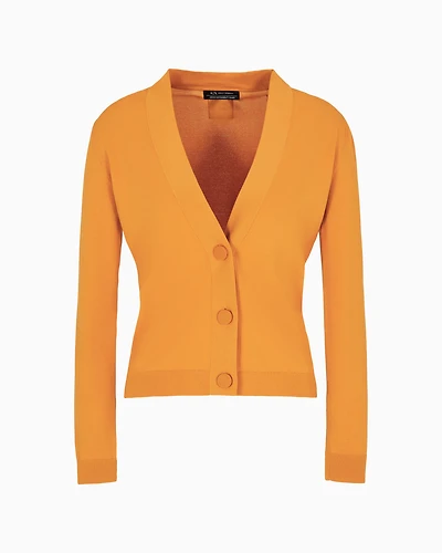 ASV Monogram Patch Recycled Knit Cardigan