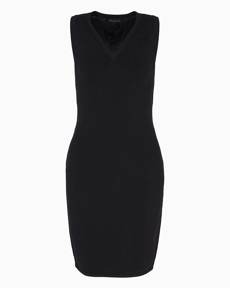 ASV recycled knitted midi dress