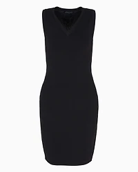 ASV recycled knitted midi dress
