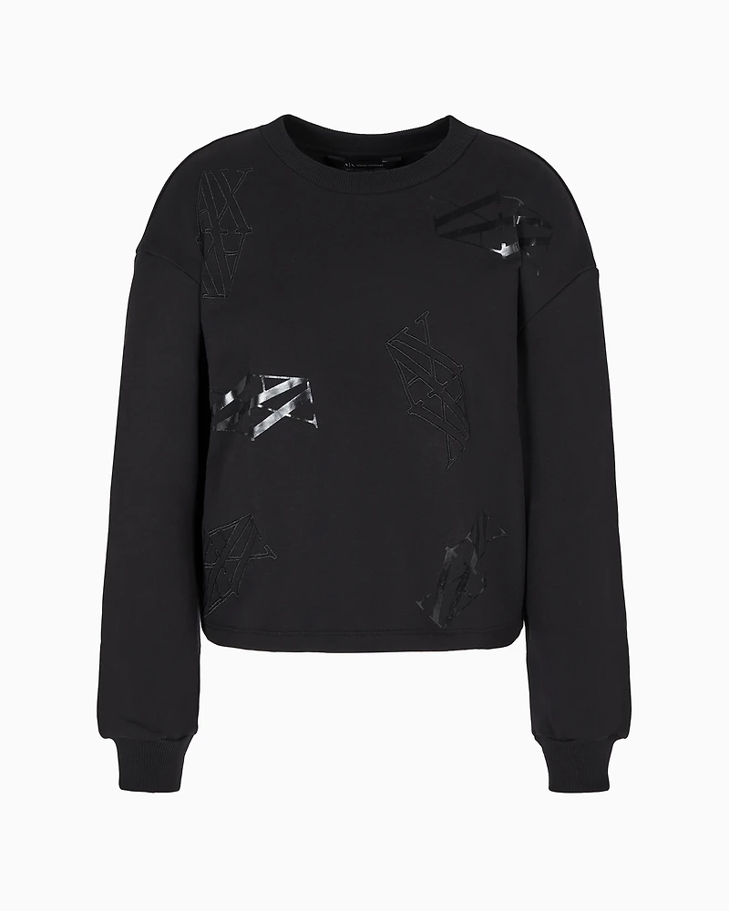 ASV Organic Cotton Monogram Logo Crewneck Sweatshirt