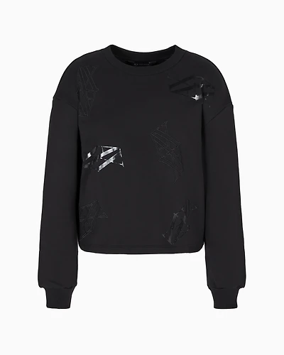 ASV Organic Cotton Monogram Logo Crewneck Sweatshirt