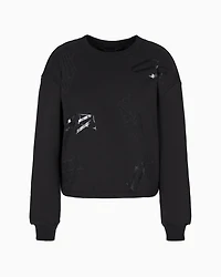 ASV Organic Cotton Monogram Logo Crewneck Sweatshirt