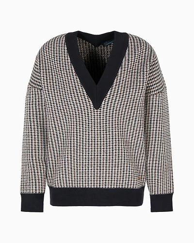 V-neck sweater