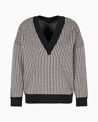V-neck sweater