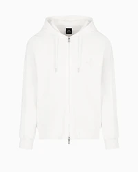 Cotton Interlock Zip Up Hoodie