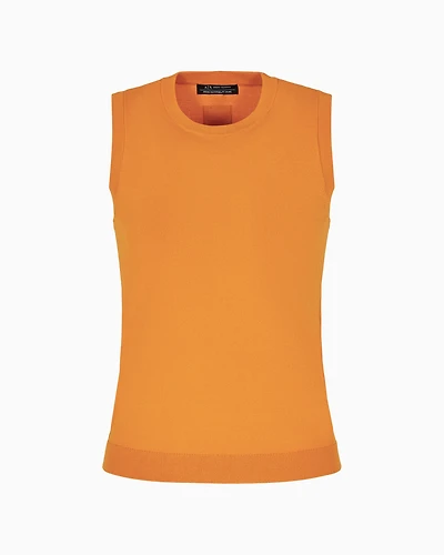 ASV Monogram Patch Recycled Knit Top