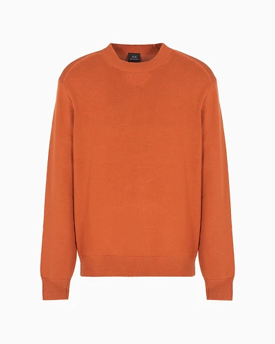 yarn crewneck sweater