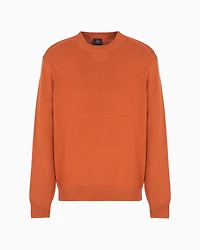 yarn crewneck sweater