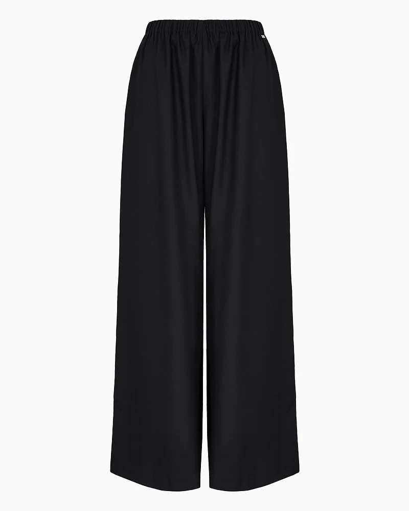 Wide leg trousers