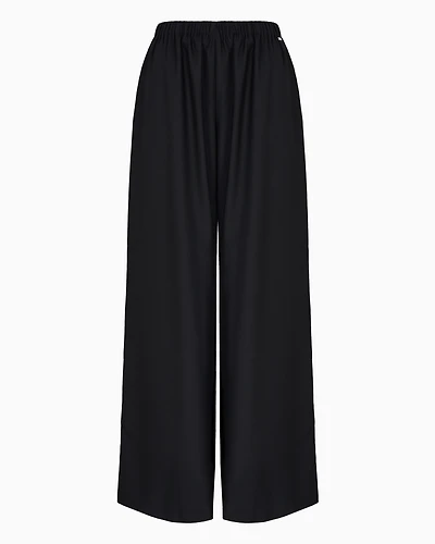 Wide leg trousers