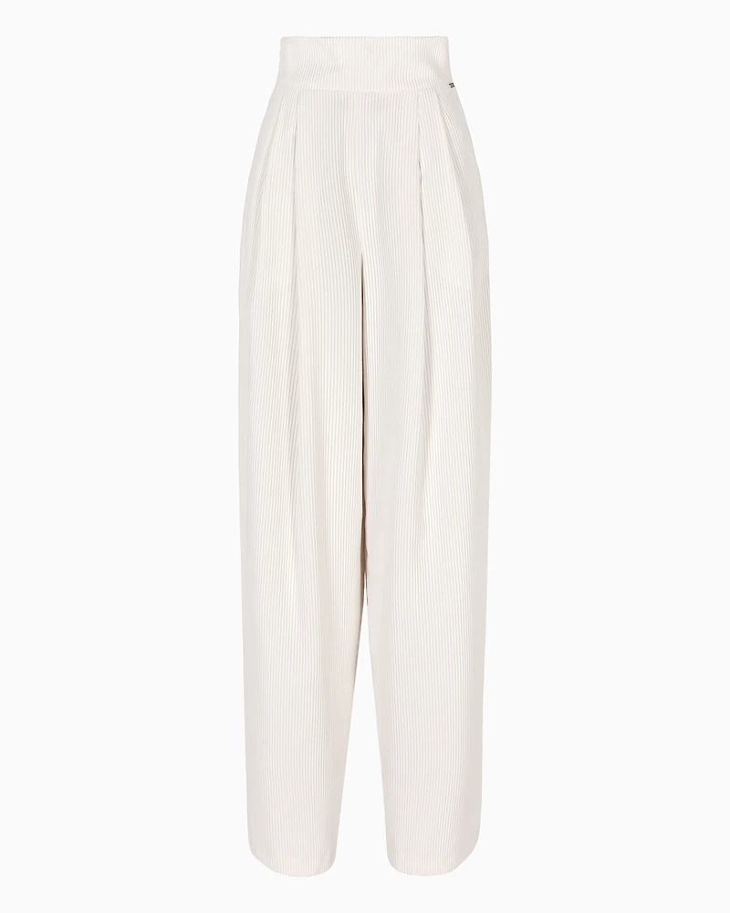 ASV Recycled Fabric Pleated Trousers
