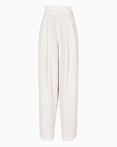 ASV Recycled Fabric Pleated Trousers