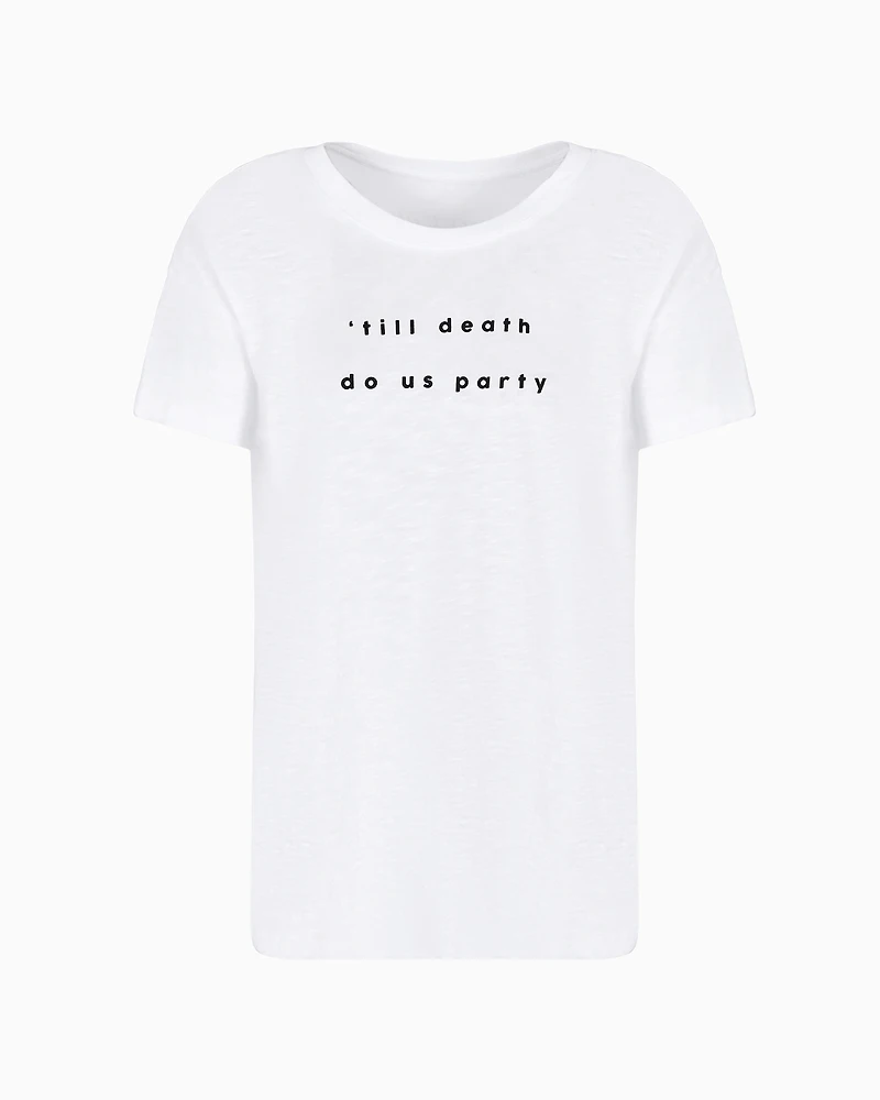 Party boyfriend fit T-shirt ASV organic jersey