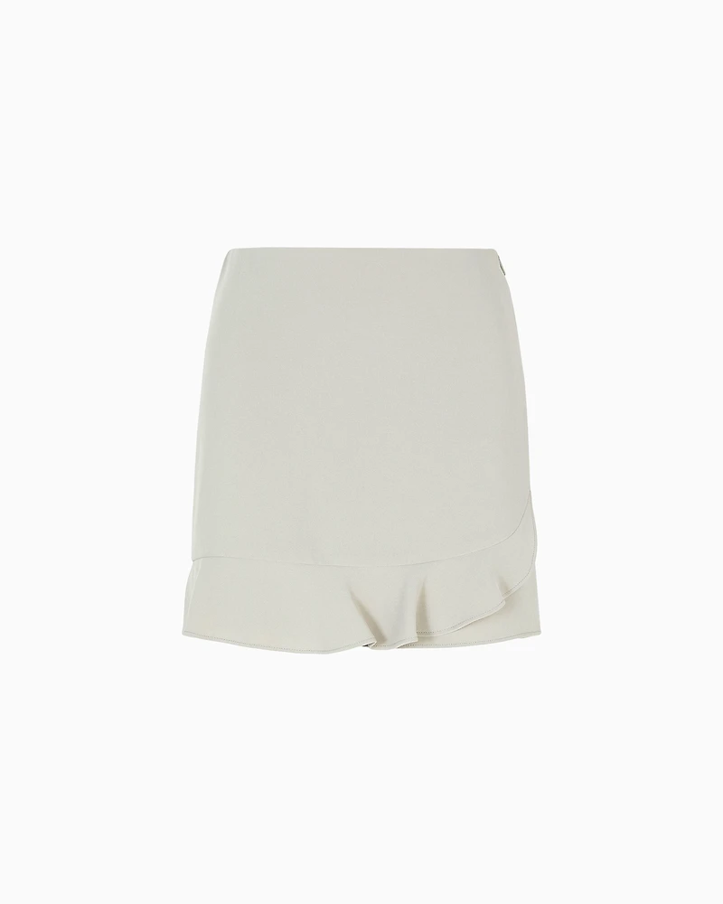 Cady mini skirt with ruffles
