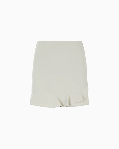 Cady mini skirt with ruffles