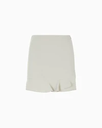 Cady mini skirt with ruffles