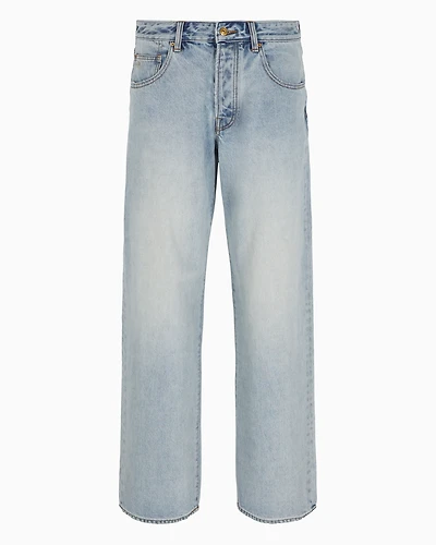 J83 Baggy Fit Jeans Light Indigo Denim
