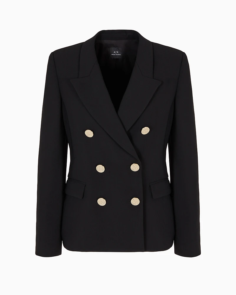 Single-breasted jacket with two buttons