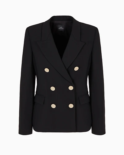 Single-breasted jacket with two buttons