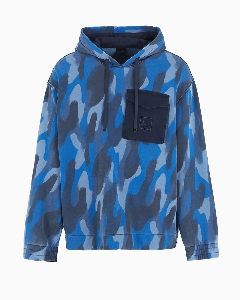 Cotton Camouflage Hoodie