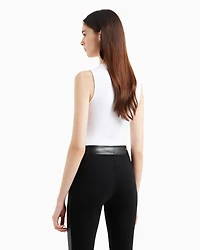 High neck top