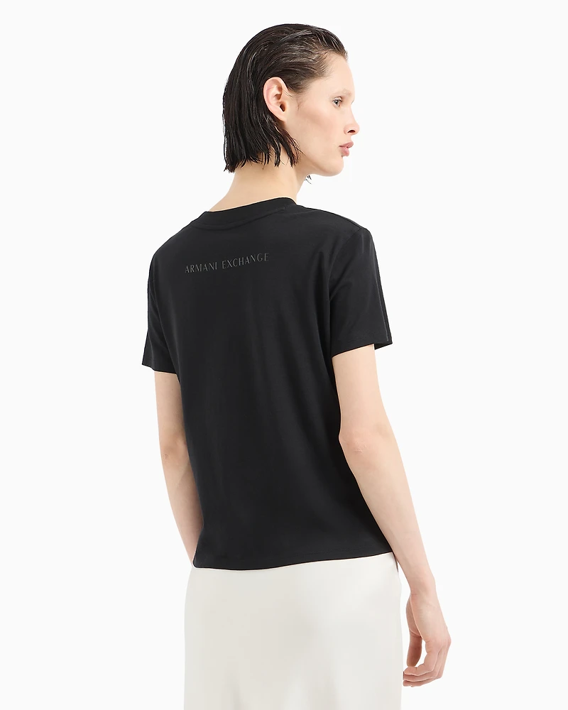 Regular fit t-shirt pima cotton "Monogram here"