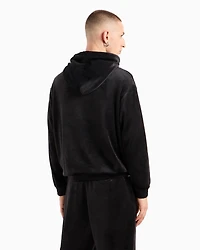 Velour hoodie