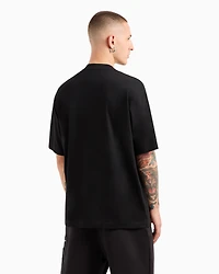 Relaxed fit T-shirt with zip pocket and logo