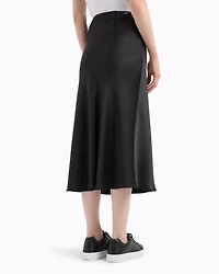 ASV Satin Midi Skirt
