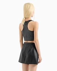 ASV Fabric Contrast Button Shorts