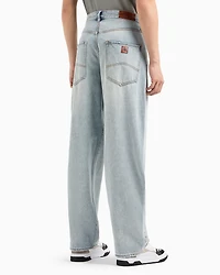 J83 Baggy Fit Jeans Light Indigo Denim