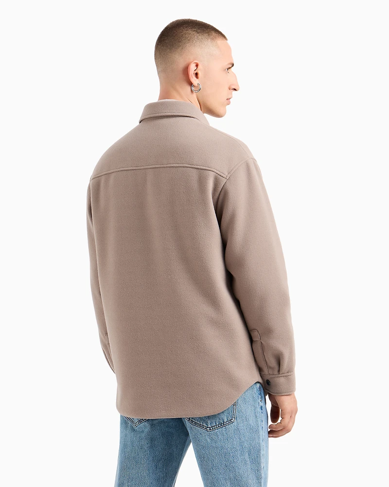 Caban cloth with buttons