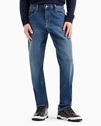 J13 slim fit jeans in indigo denim