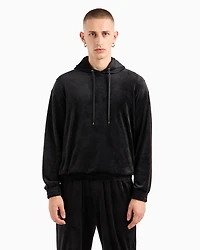 Velour hoodie